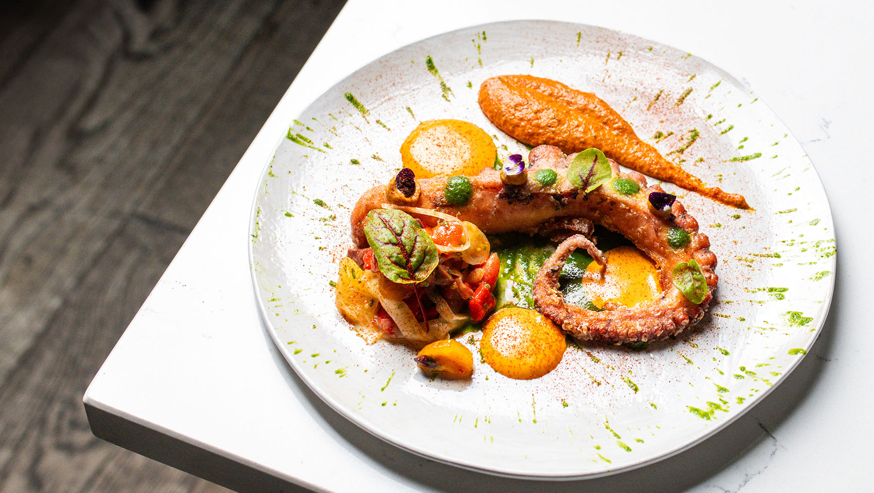 octopus dish