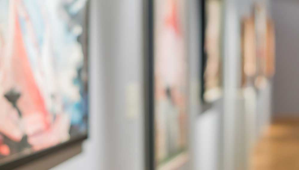 Images at a gallery