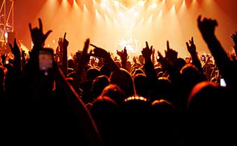 audience at concert