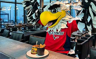 Capitol's Mascot at Dirty Hap