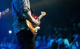 Man playing guitar